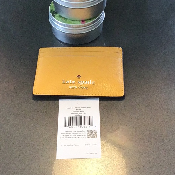Kate Spade NWT Madison Saffiano Leather Card Wallet. - Picture 4 of 5